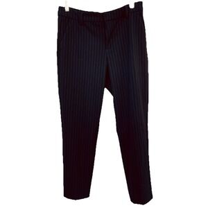 Liverpool Dress Pants Sz.10 Petite Black Rust Stripes Women's Work Career